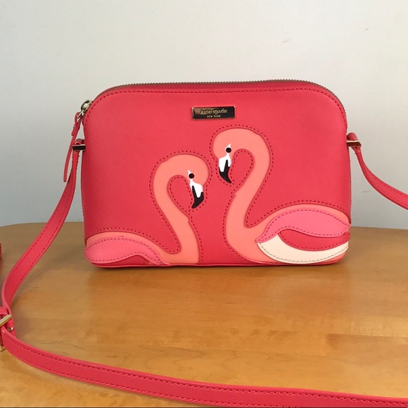 kate spade flamingo bag